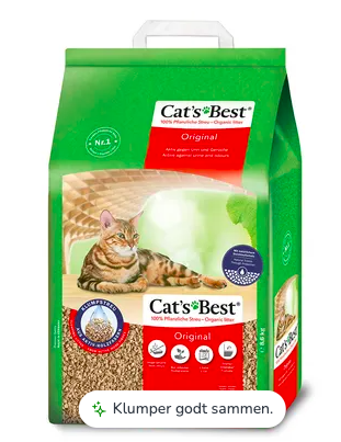 Cat's Best Original klumpende kattegrus 20 L
